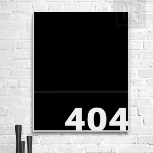 Atlanta Area Code Wall Art | Digital Print | 404 Print | Home Decor | Office Decor | Atlanta Georgia Print
