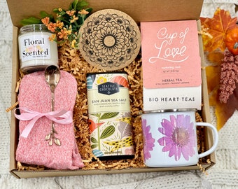 Care Package For Her Birthday Gift Basket Get Well Soon Gift Gift Box For Women Hygge Gift Box Thinking Of You Gift Self Care Package