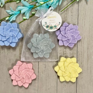 Succulent Soap Favors Western Wedding Gift For Guest Desert Theme Bridal Shower Baby Shower Wedding Rustic Succulent Soap Birthday Favors