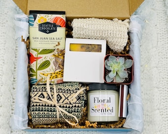 Care Package For Her, Birthday Gift Basket, Get Well Soon Gift, Gift Box For Women, Hygge Gift Box, Thinking Of You Gift, Self Care Package