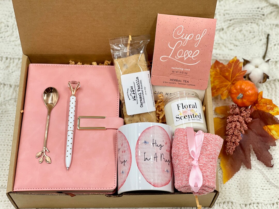 Sympathy Gift Basket, Hygge Gift Box, Sending Sunshine, Sending a Hug, Thinking of You