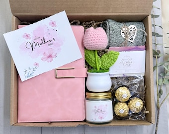 Mothers Day Gift Box, Gift For Mama Bear, Worlds Best Mom, Happy Mother's Day Spa Gift Basket, Self Care Kit For Godmother, Grandma Gift Set