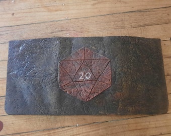 D20 Faux Leather Wallet