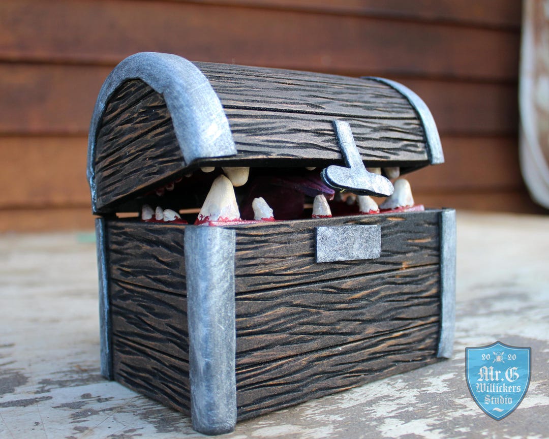 Mimic Chest With Hidden Storage - Etsy