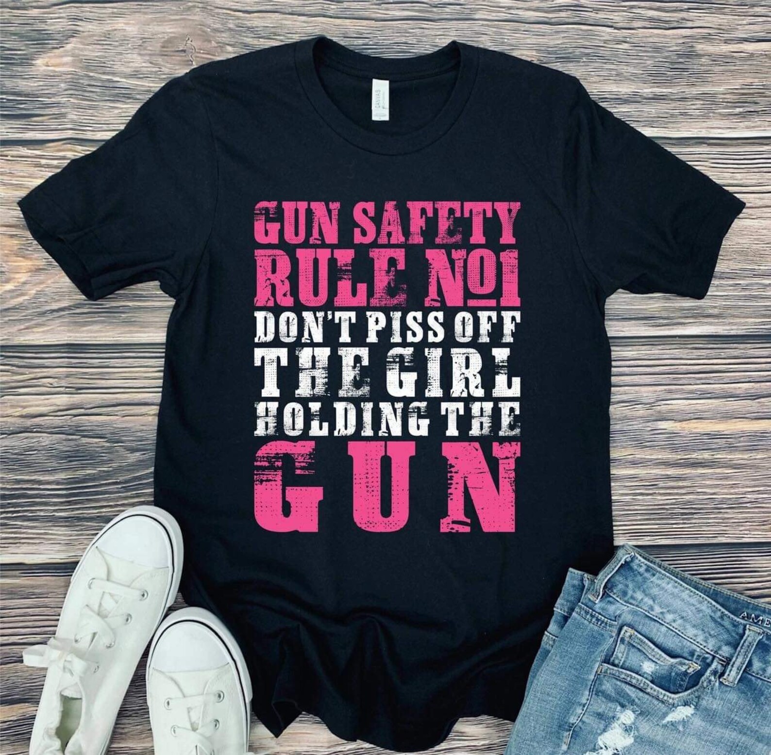 Gun Safety Rule 1 Shirt Etsy