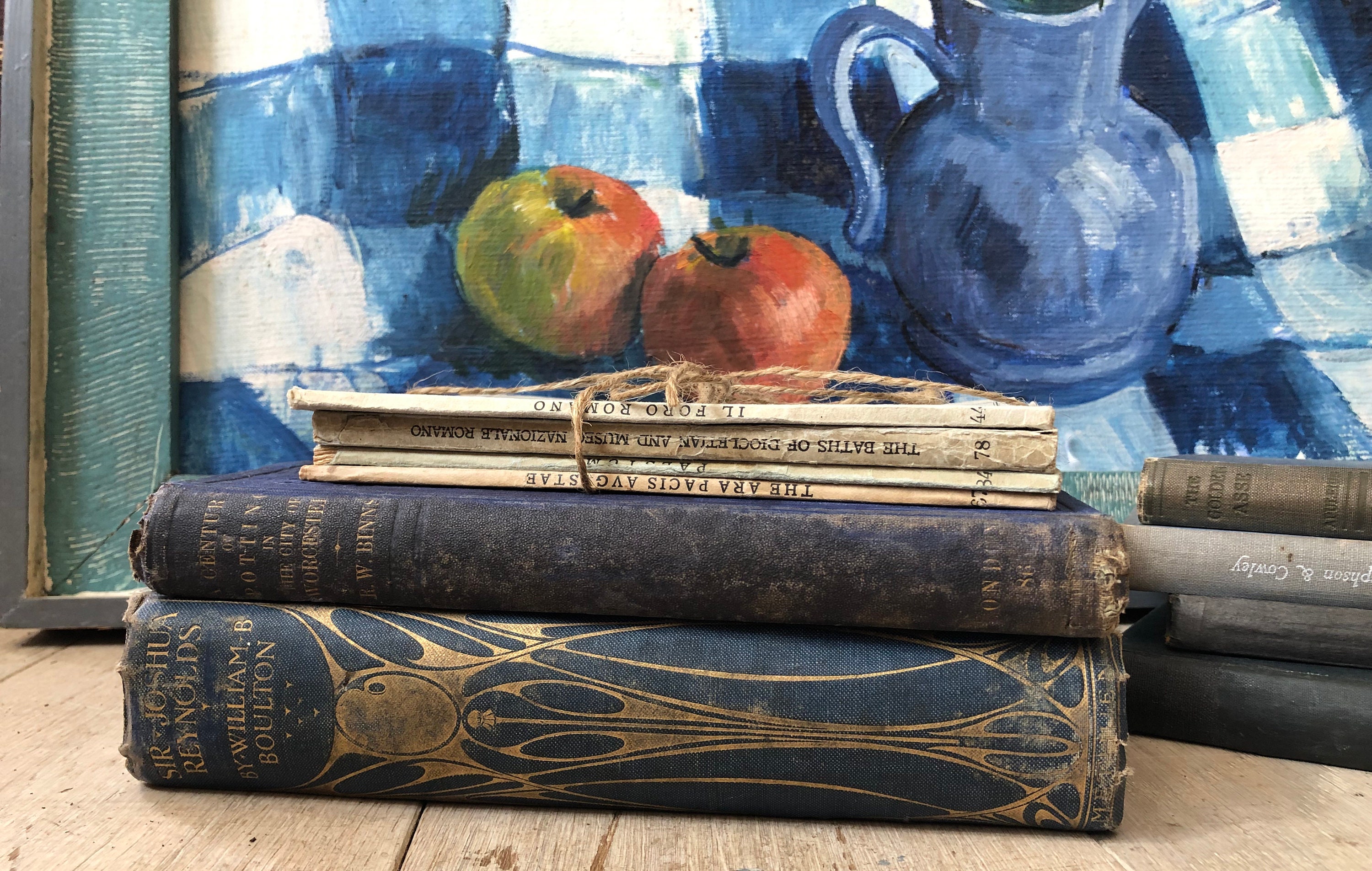 Blue Books on Art History Sir Joshua Reynolds and The History Etsy