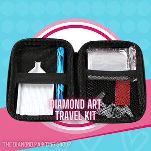 Diamond Painting Travel Tool Kit | Diamond Art Tool | Craft Storage | Diamond Art Supply Kit Accessory | 3d Diamond Gift Idea
