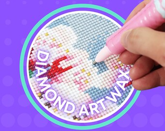 5-100 pezzi Accessorio per ptura diamante Colla per ricamo diamante Punto croce 1.3g Colla punteggiata Daimond Ptura Cera Fango