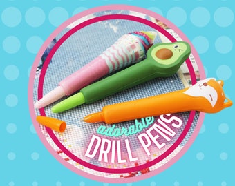 Diamond Painting Squishy Drill Pen | Diamond Art Kit Accessory Tool And Supply | Diamond Art Ergonomic Cute Gift Pen | 5d Diamond Painting