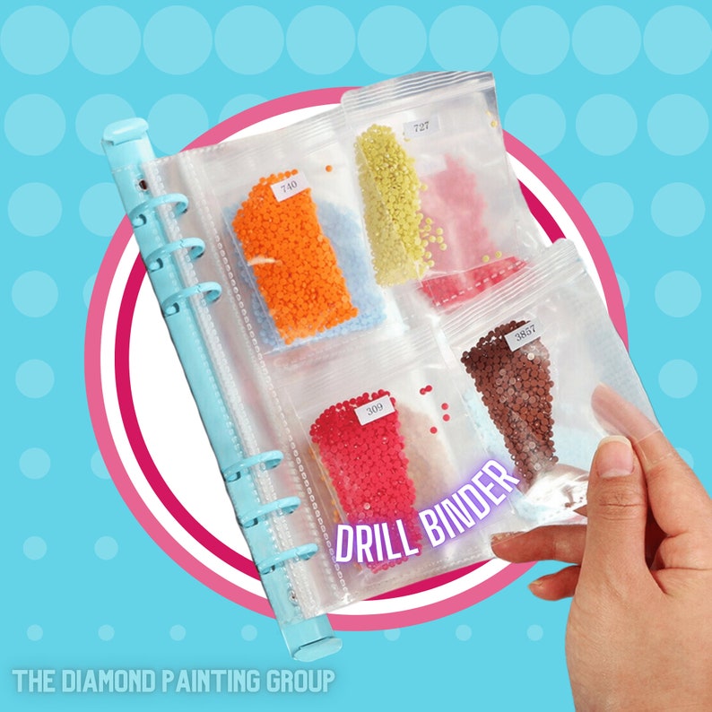 Diamond Art Bead Drill Storage Book from Diamond Paintings and Crafts