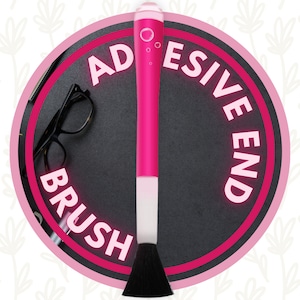 Crafting Brush with Adhesive End | Diamond Painting Clean Tool | Bead Rhinestone Nail Art Sweeping Tool | Diamond Painting Kit Accessory