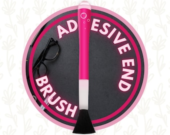 Crafting Brush with Adhesive End | Diamond Painting Clean Tool | Bead Rhinestone Nail Art Sweeping Tool | Diamond Painting Kit Accessory