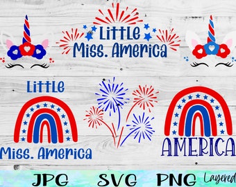 Boho Rainbow SVG, Unicorn SVG, Boho Rainbow PNG, Unicorn Face Svg, Firework Clipart, Unicorn Head Svg, 4th of July Svg, Fourth of July Svg