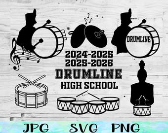 Drumline SVG, Marching Band SVG, Drum Major SVG, Snare Drum Svg, Band Tshirt Svg, Marching Band Png, Band Mom Svg, Band Dad Svg, Drumsticks