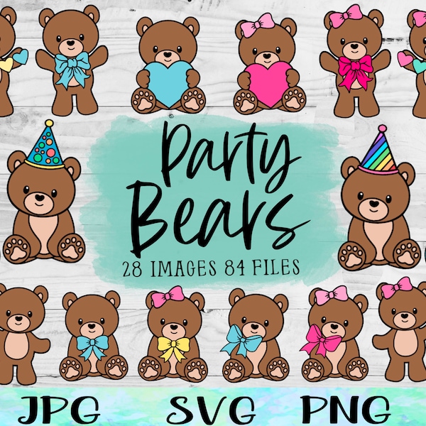 Teddy Bear SVG, Teddy Bear Clipart, Teddy Bear PNG, Brown Bear Silhouette, Baby Bear Onesie File, Teddy Bear Shirt File, Brown Bear Art