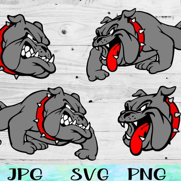 English Bulldog SVG, Bulldogs Svg, Bulldog Stencil, Bulldog Mascot Svg, Bulldog Png, Dog Face Svg, Bulldog Basketball, Bulldogs Football