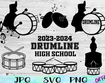 Drumline SVG, Marching Band SVG, Drum Major SVG, Snare Drum Svg, Band Tshirt Svg, Marching Band Png, Band Mom Svg, Band Dad Svg, Drumsticks