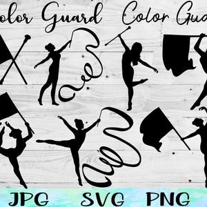 Majorette SVG, Color Guard SVG, Colorguard SVG,  Color Guard Png, Color Guard Mom Svg, Twirler Svg, Twirling Svg, Colorguard Png, Tumbling