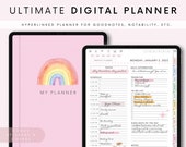 2024 Digital Planner, 2024 Portrait Planner, 2024 Planner, 2024 Dated Planner, Hyperlinked Digital Life Planner, GoodNotes 2024 Planner iPad