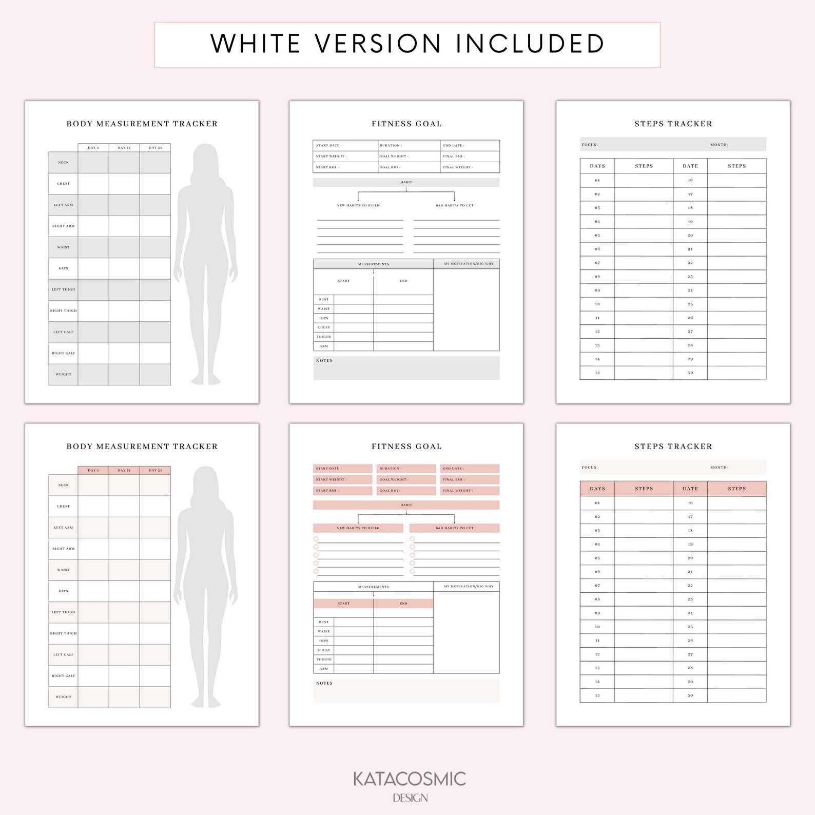 Editable Weight Loss Journal Printable Digital Weight - Etsy