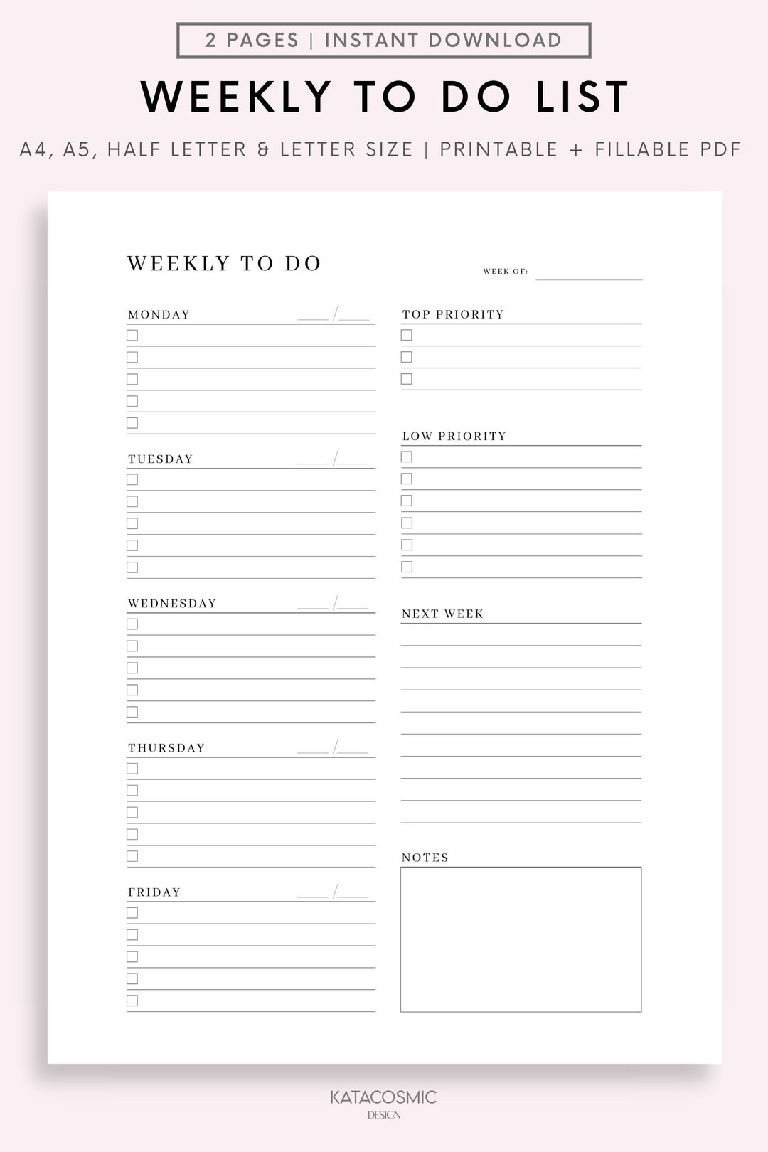 weekly-to-do-list-printable-weekly-task-list-template-weekly-etsy