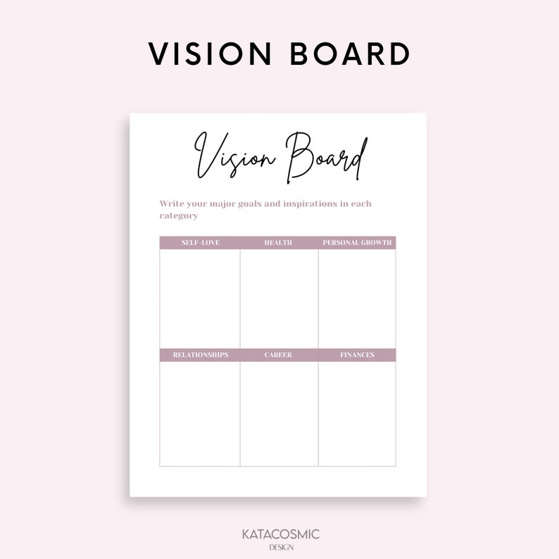 Goal Planner 2023 Bundle 2023 Goals Tracker SMART Goal Etsy Australia