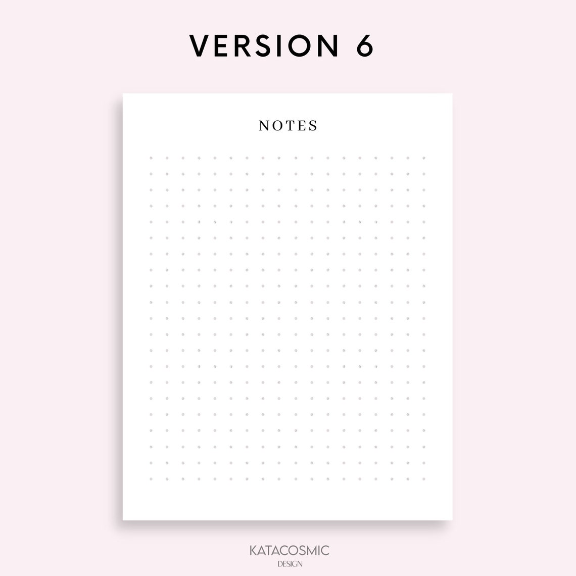 Notes Page Printable Lined Notes Template Note Taking - Etsy