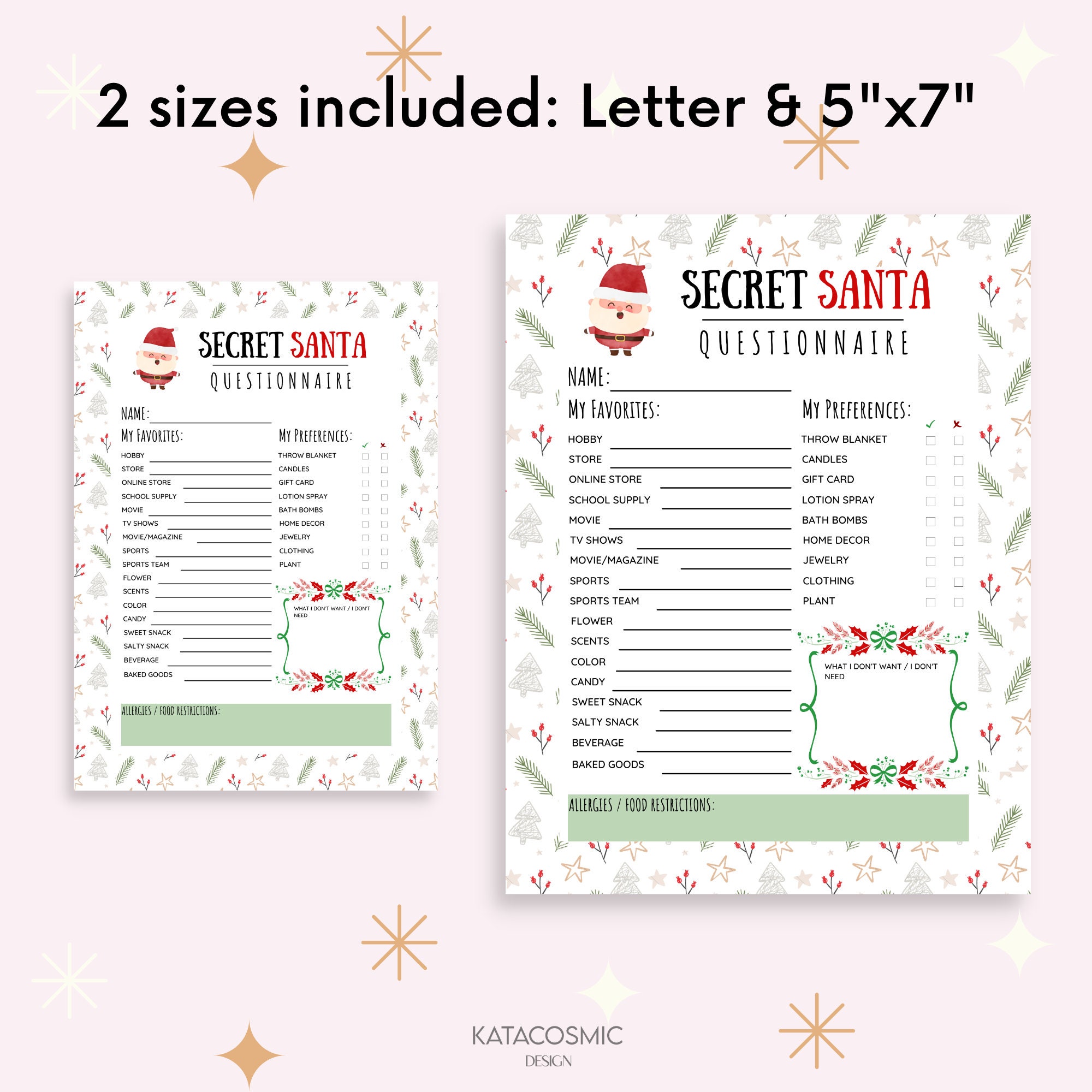 Secret Santa Action - Budget 10 € - Witchimimi