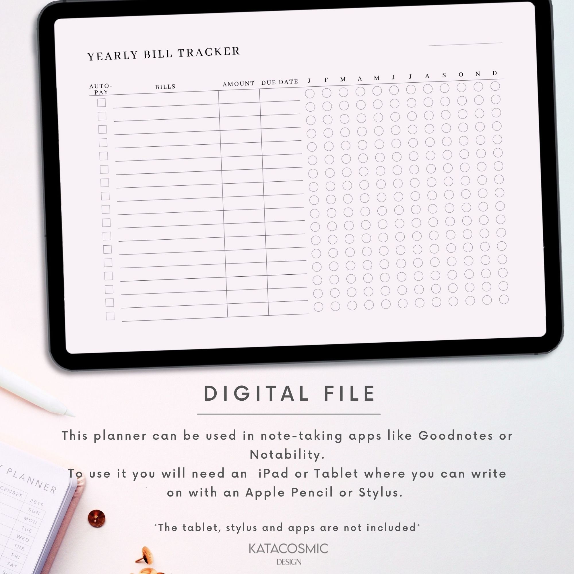 Editable Yearly Bill Tracker Monthly Bill Tracker Printable - Etsy ...