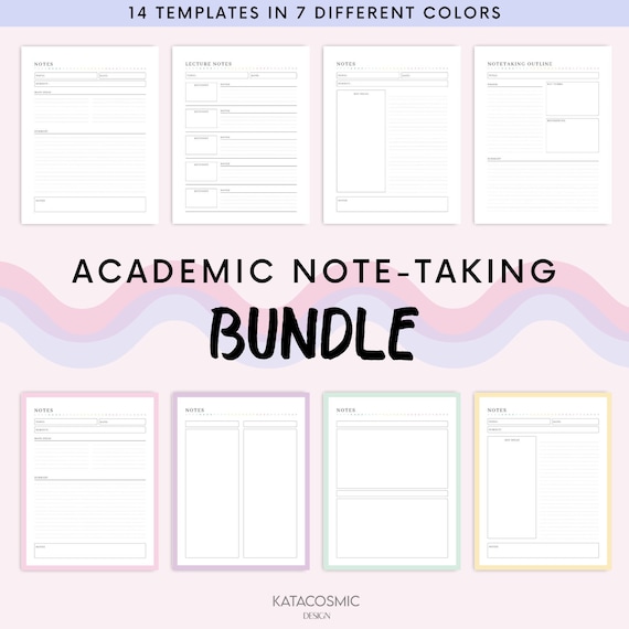 Printable Planner, Printable Student Planner Bundle, Study Planner Bundle, Academic Planner, College Planner, High School, Semester Planner.
