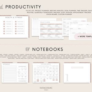 Digital Planner 2024 2025 & Undated, Goodnotes Planner, Daily Planner ...