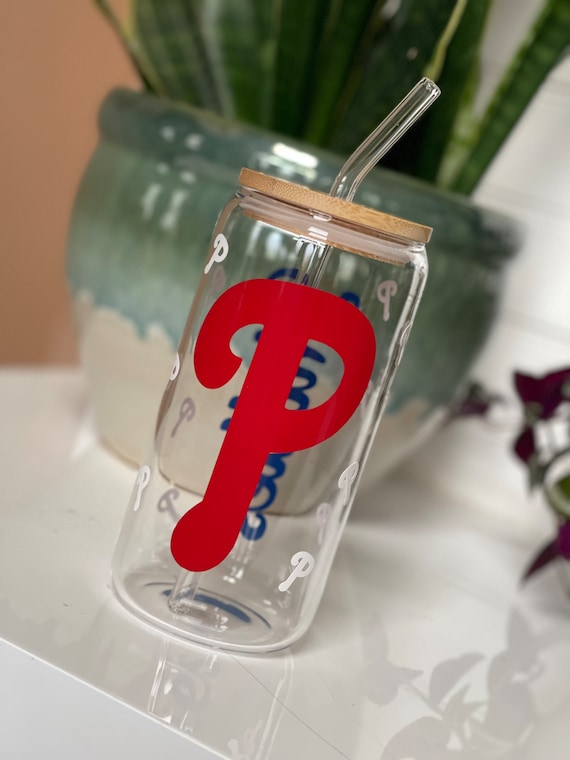 Glass Cups with Bamboo Lids and Glass Straw - S Shaped Drinking