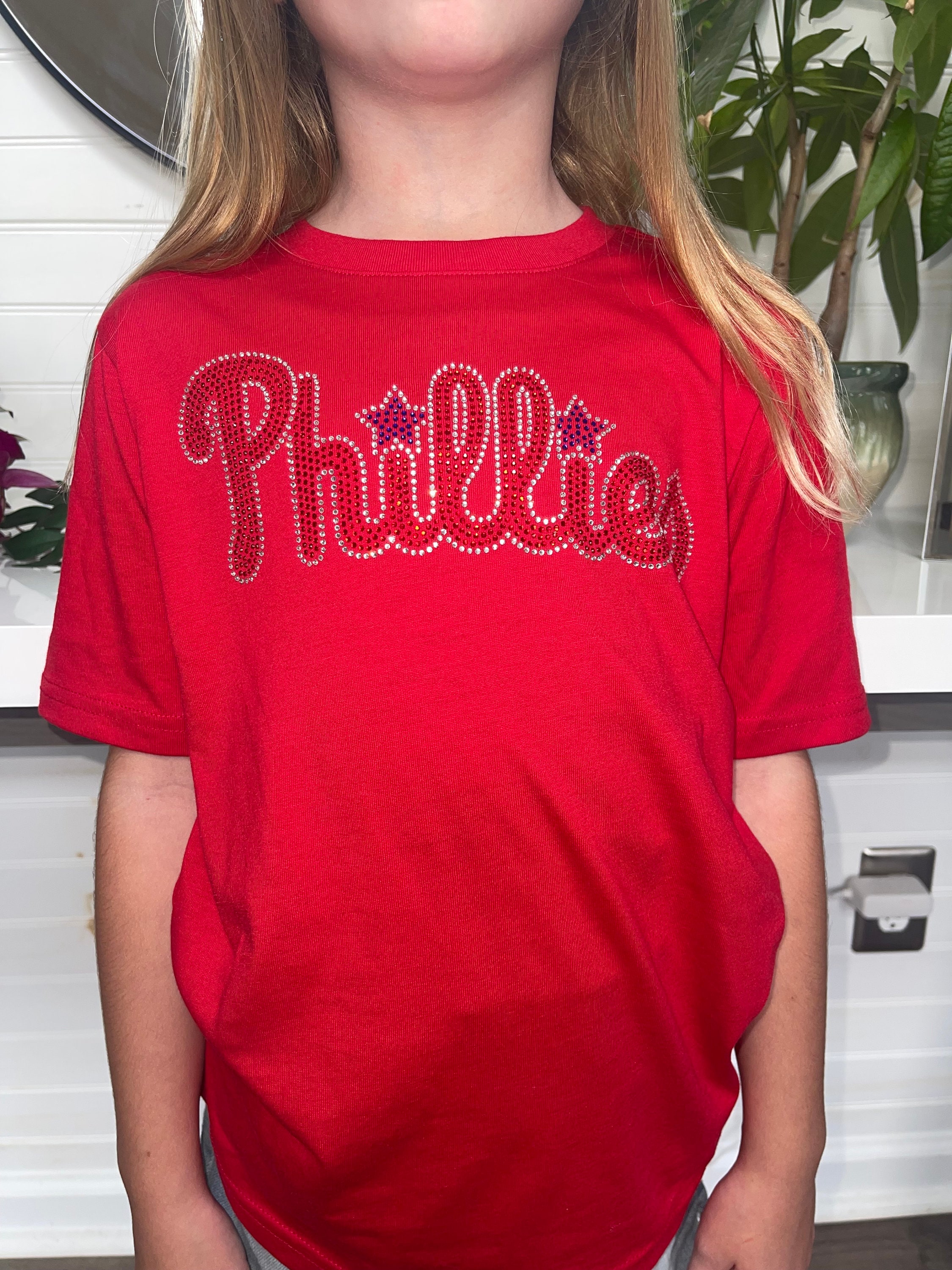 Youth Philadelphia Phillies T Shirt & Face Covering Shirt - Limotees