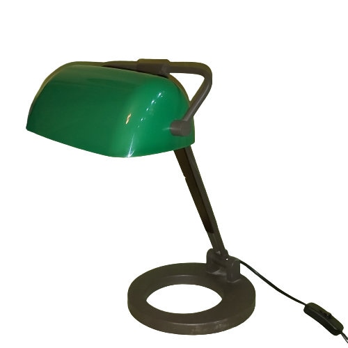 Lampe de Banquier Vintage Verte - Une Touche de Charme Rétro – Collection  Vintage Shop