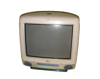 Apple imac g3 blueberry model.