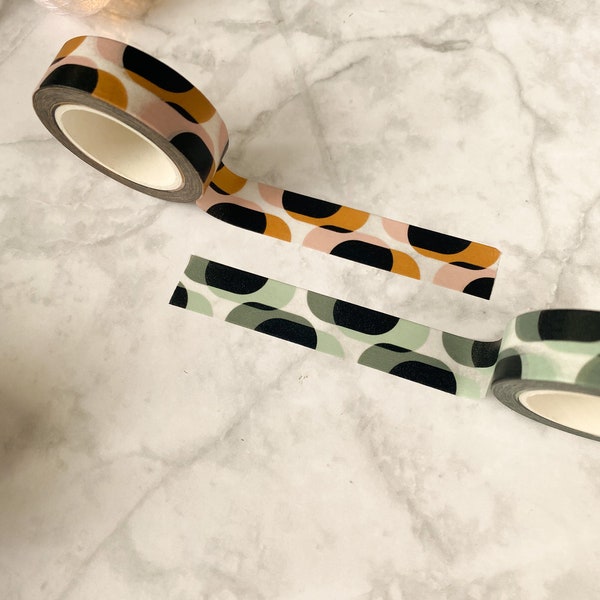 Washitape semitransparent design | 10m tape