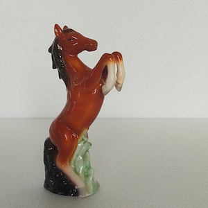 porcelain horse figurine, home decor