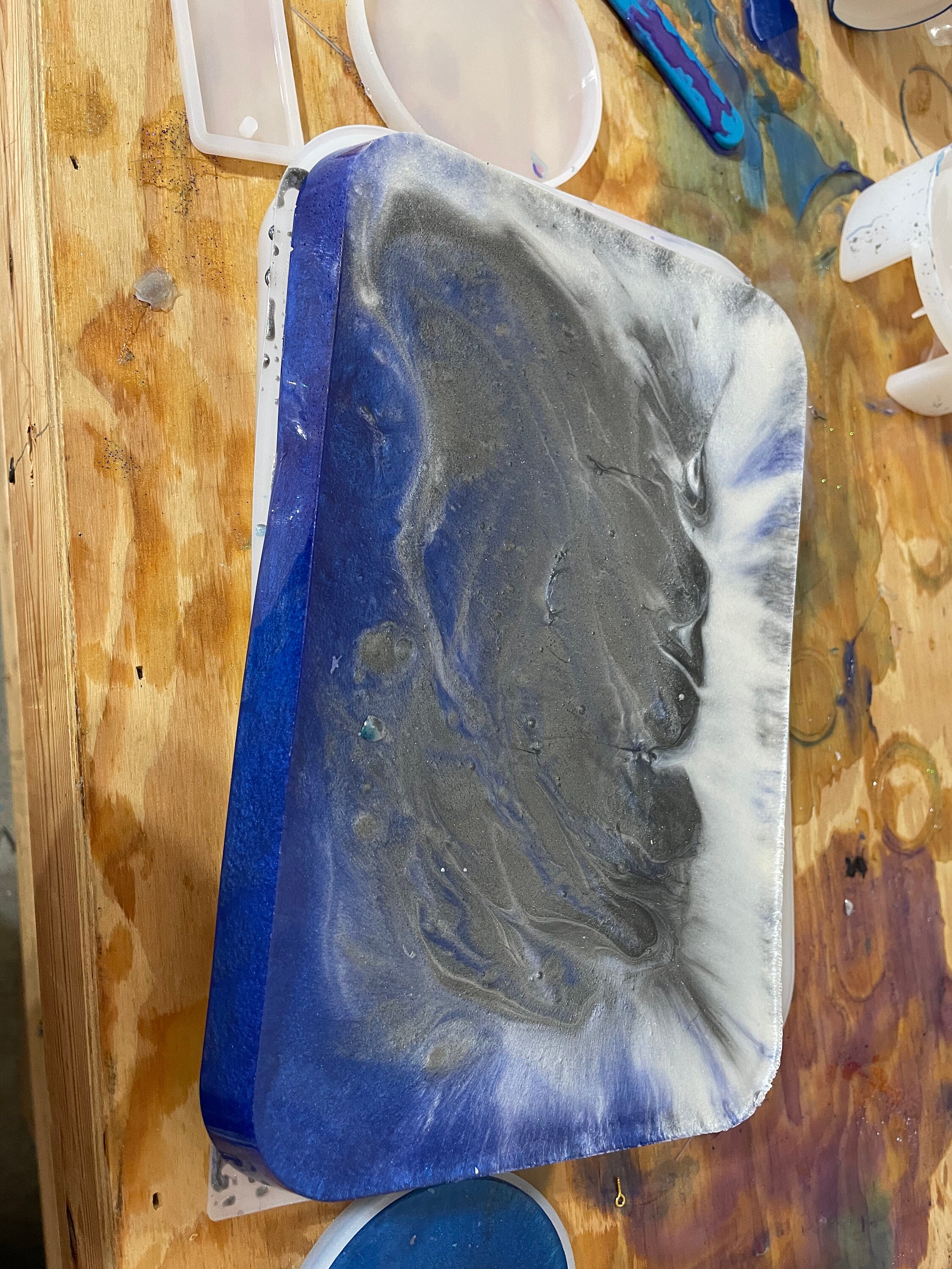 Epoxy Resin Jewelry/rolling Tray Etsy