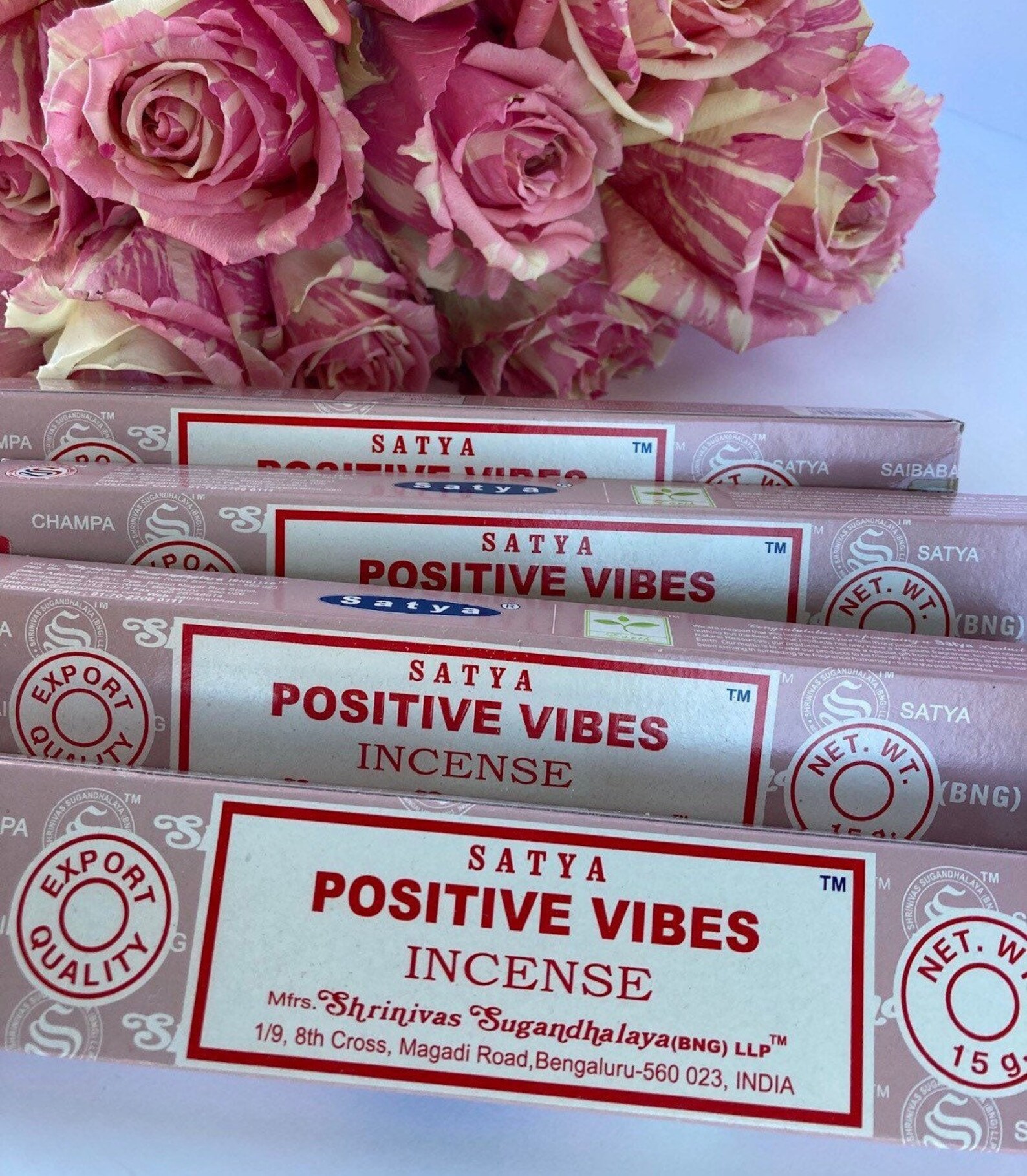 Positive Vibes Incense Sticks Satya Incense Etsy