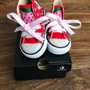 Girls High Top Converse | Bling Converse | Birthday Converse | Any Theme