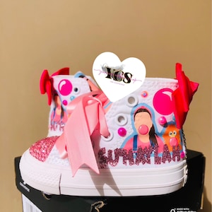 Girls High Top Converse | Bling Converse | Birthday Converse | Any Theme