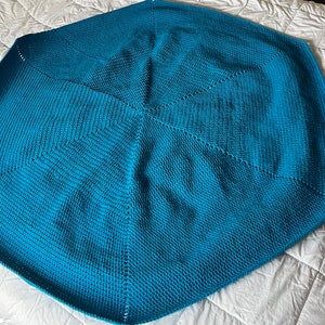 Hexagonal Throw Crochet PATTERN - Beginner Friendly