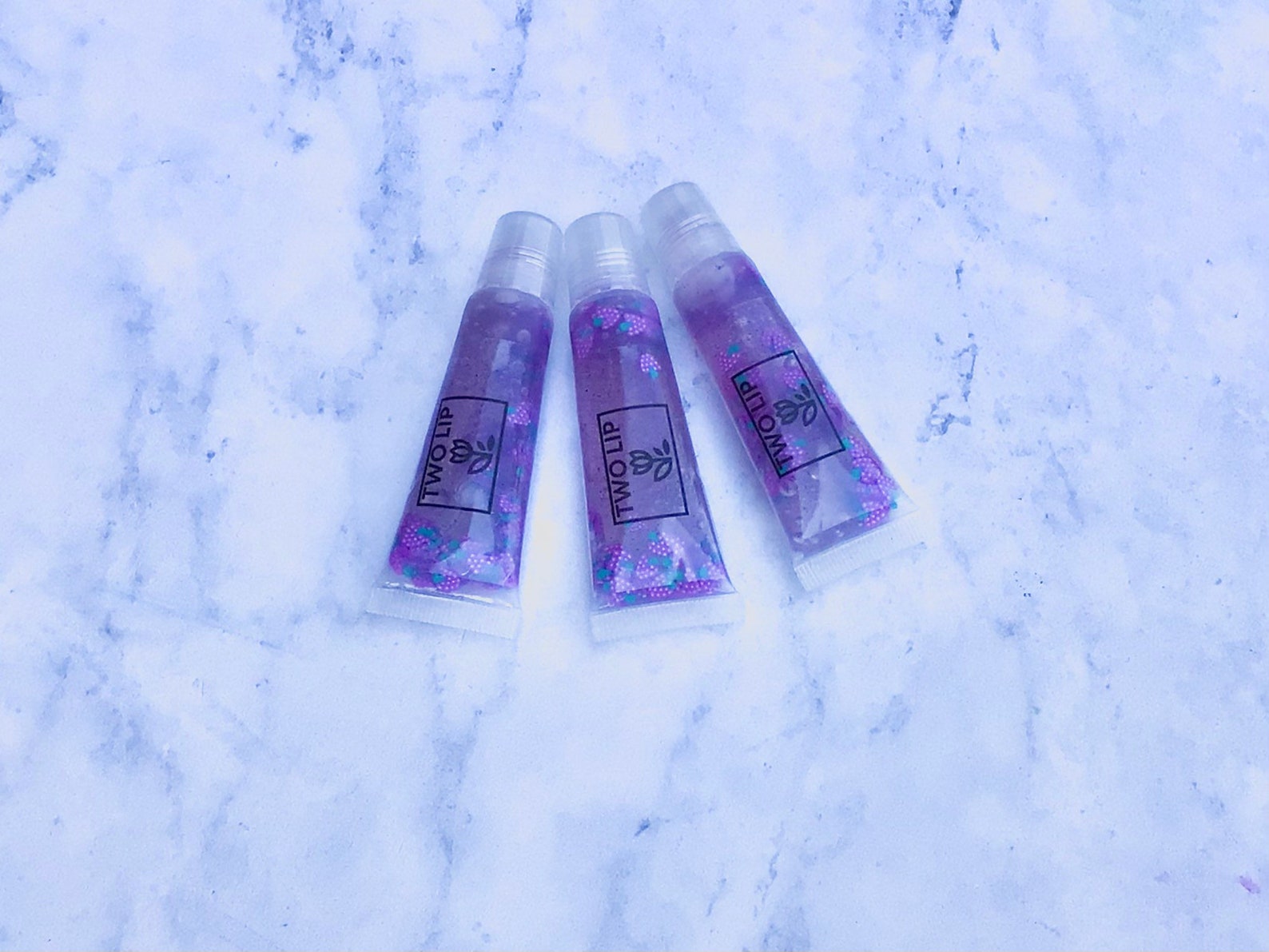 GRAPE LIP GLOSS Purple Lip Gloss Vegan Fruit Slices Lip Etsy