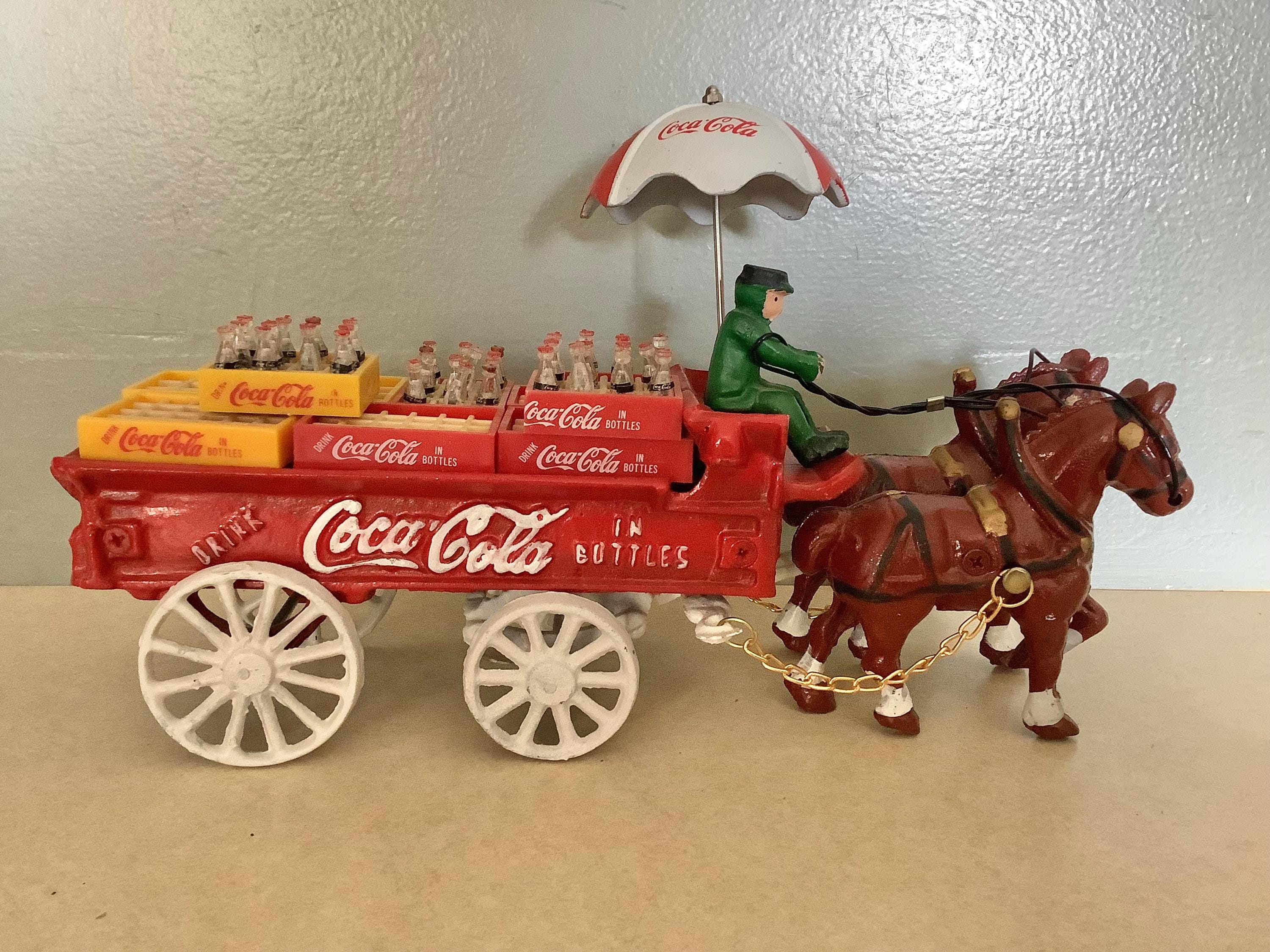 【税込?送料無料】 Coke Iron Cast Wagon Etsy - アンティーク雑貨