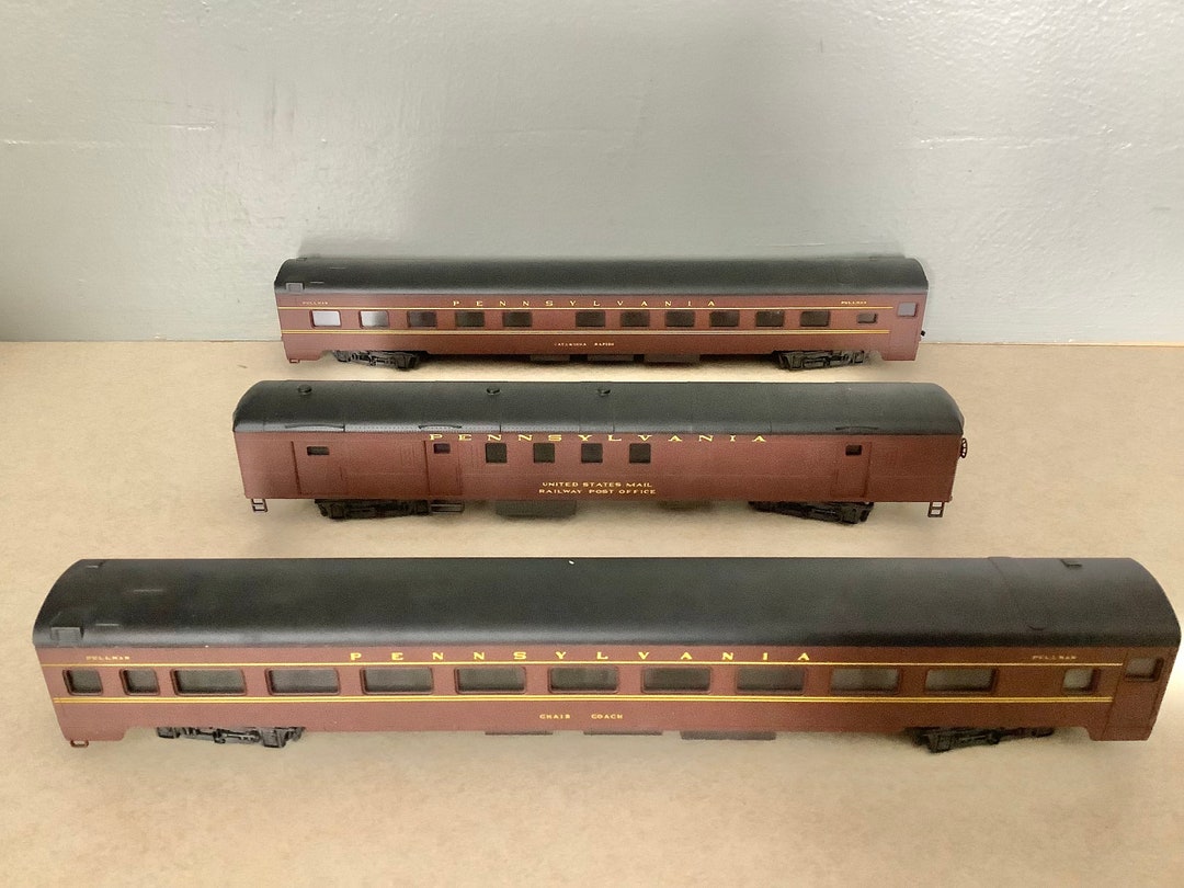 HO Scale Pennsylvania Passenger Cars, Rivarossi Passenger Cars, HO
