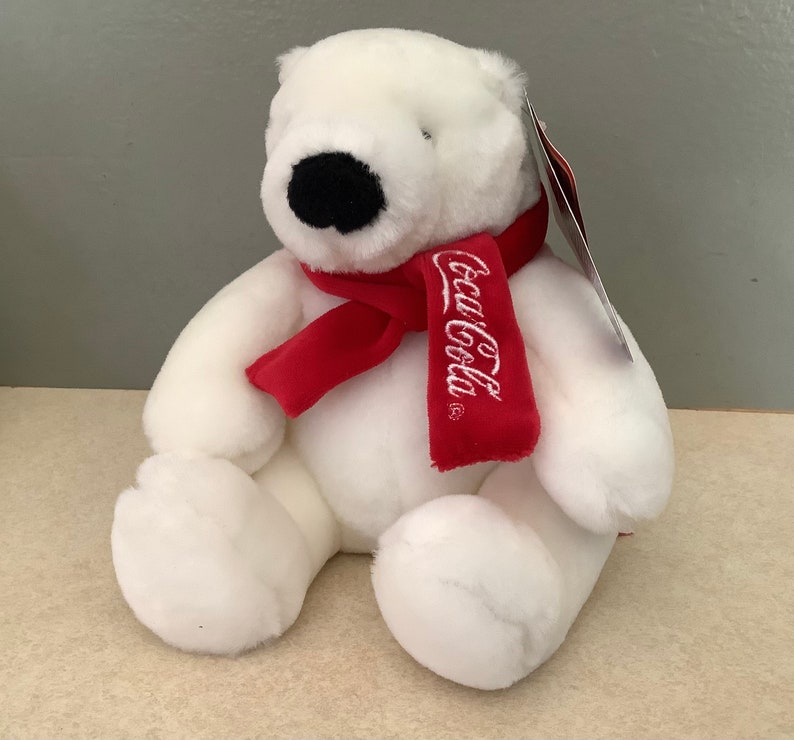 Cocacola Polar Bear Collectibles Coke Polar Bear Etsy
