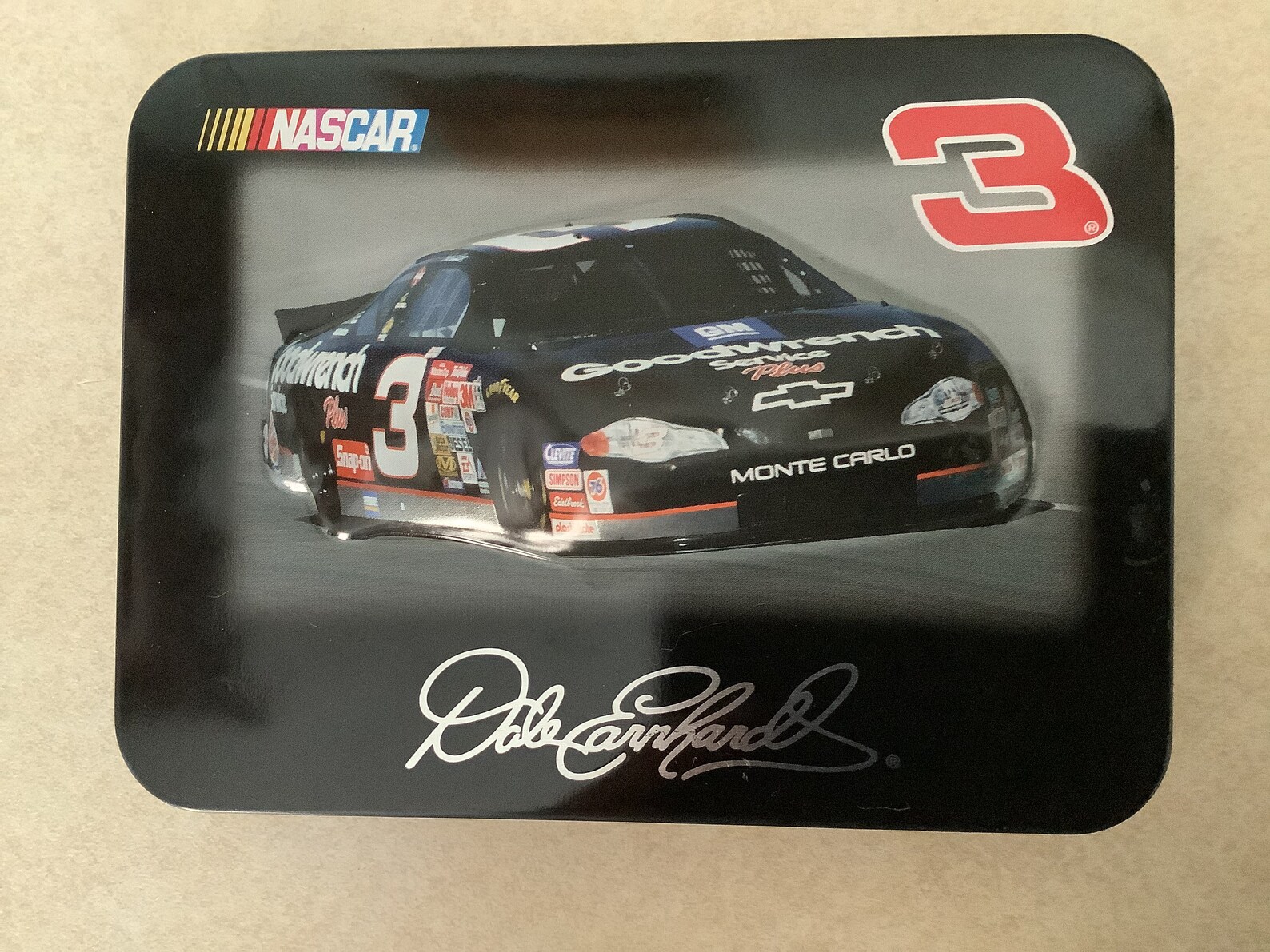 NASCAR Dale Earnhardt Playing Cards Tin Dale Earnhardt Tin Etsy