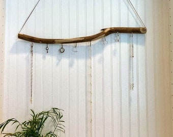 Jewelry Hanger, Jewelry Organizer, Wooden hanger