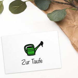 Postkarte zur Taufe