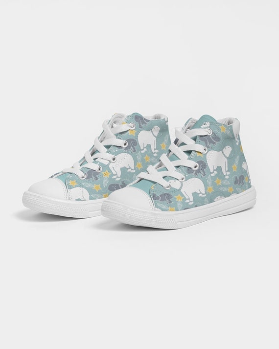 Kids animal cheap converse